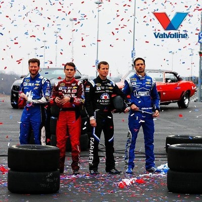 Valvoline(TM) Teams Up with Hendrick Motorsports Drivers to Test DIYers on "What's Under the Hood?"