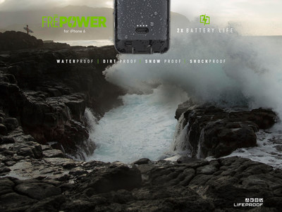 LifeProof FRE Power: Waterproof + 2X battery life for iPhone 6