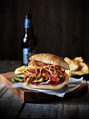 Stunning Sandwich: Applebee's new Triple Hog Dare Ya