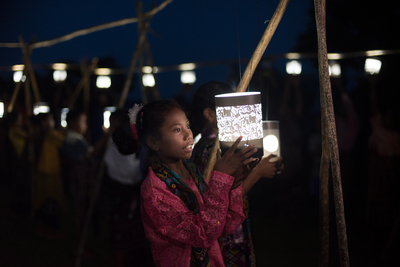 Panasonic Presents "Lantern'zoo" by the Cut Out the Darkness project