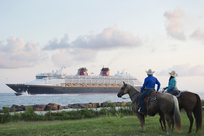 Disney Magic in Galveston: In fall 2016, Disney Cruise Line will return to Galveston with a line-up of seven-night Bahamian and Caribbean sailings. In this photo taken in 2012, the Disney Magic sailed into Galveston for the first time as part of its inaugural season. (Matt Stroshane, photographer)