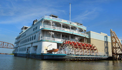 Just when you thought you missed your chance to buy the riverboat...it's back!