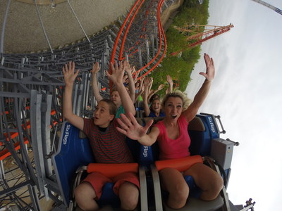 Wicked Cyclone Storms into Six Flags New England. First hybrid coaster to hit the East Coast