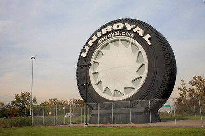 Giant Uniroyal Tire Turns 50 Years Old