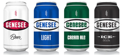 The Genesee Brewing Company introduces new packaging to Genesee Beer, Genesee Light, Genesee Cream Ale and Genesee Ice.