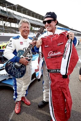 Neal Schon takes the ride of a lifetime with Mario Andretti