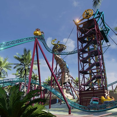 Busch Gardens(r) Tampa will put a spin on thrills with a brand new family thrill ride - Cobra's Curse in 2016.