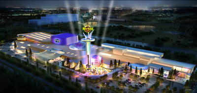 First visual of the proposed Hard Rock Casino at the Meadowlands in northern New Jersey.