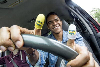 DoSomething.org and Sprint's Thumb Wars campaign encourages young people to share Thumb Socks to start the conversation about texting and driving.