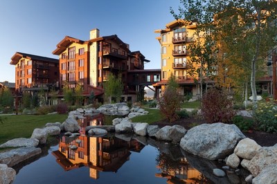 The eco-chic Hotel Terra, adjacent to Jackson Hole Mountain Resort.