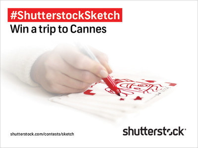 Shutterstock Sketch Offers Creatives Chance to Win Trip to Cannes Lions www.shutterstock.com/contests/sketch
