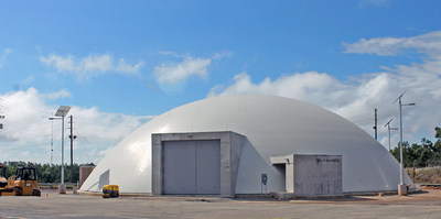 Plant Vogtle's FLEX Dome houses portable emergency equipment and adds yet another layer of protection to the robust safety systems of units 1 and 2.