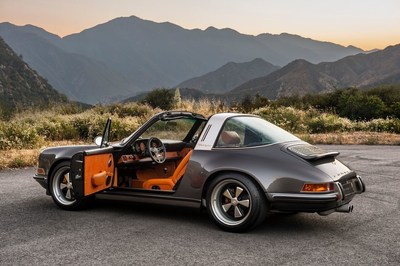The global debut of the first 'customer-owned' Porsche 911 with a Targa top to be restored by Singer Vehicle Design at the 2015 Goodwood Festival of Speed, celebrates the classic '65 Targa configuration.  The specially modified 1990 (964) 911 Targa blends tradition with modernity, with Ed Pink Racing Technology-developed 4.0-liter, 6-speed 390hp engine exclusively designed for Singer's customer. High resolution photos: https://www.dropbox.com/sh/yxeyv8pesrx57hd/AADPwnfut8qcfCZpVvUEVj-oa?dl=0