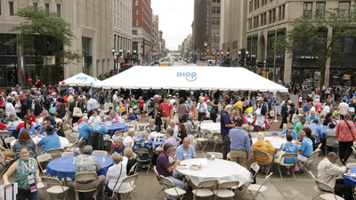 More than 6,000 guests attend IHOP's "Summer of Smiles" Monumental Pancake Celebration