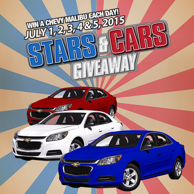 Stars and Stripes Giveaway - 5 Cars In 5 Days