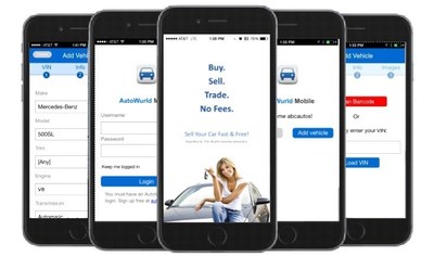 AutoWurld Mobile for iOS and Android Helps Consumers and Dealers List Used Cars in 60 Seconds or Less