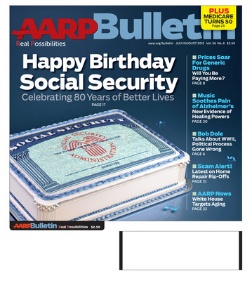 AARP Bulletin July/August Cover
