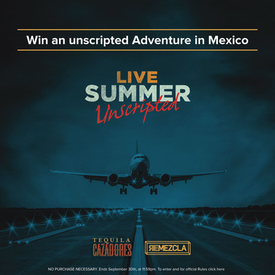 Tequila CAZADORES(R) and Remezcla launch Live Summer Unscripted National Sweepstakes