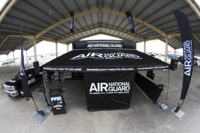 Air National Guard Mobile Experience Educates Public On Life In The Air Guard.