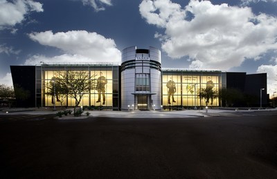 TASER's HQ in Scottsdale, AZ.  TASER is a technology solutions provider with its TASER Smart Weapons and AXON body-worn law enforcement cameras.  Photo courtesy of TASER International, Scottsdale, Arizona USA.