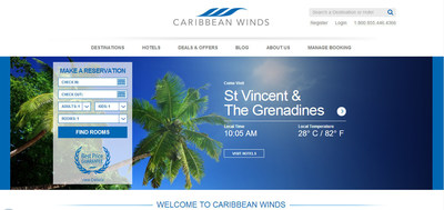 Caribbean Winds Launches New Website