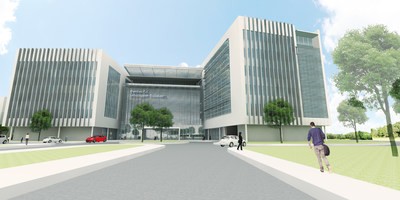 Preliminary rendering of the future UTC Center for Intelligent Buildings in Palm Beach Gardens, Florida.