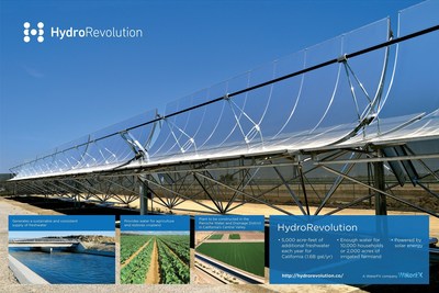The new commercial solar desalination plant will be constructed in the Panoche Water and Drainage District in California's Central Valley.