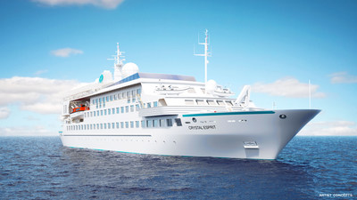 Crystal Esprit will embark on its maiden voyage December 23, 2015, as the first expansion of the Crystal Cruises fleet. Sailing regional, warm-water itineraries of seven days, the all-inclusive yacht will offer intimate, exclusive and immersive experiences with a boutique ambiance and thrilling adventures on water and ashore.