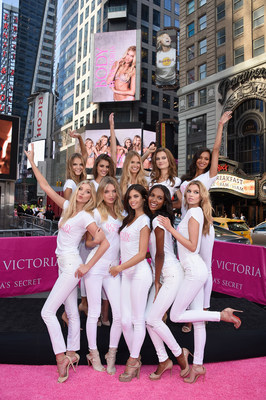 The Newest Victoria's Secret Angels Landed in Times Square to Celebrate the New Body by Victoria Campaign