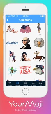 Get emojis from your favorite brands with YourMoji!