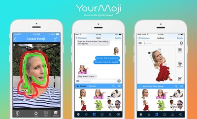 Create and share you own custom emojis with YourMoji!