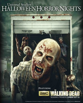AMC's "The Walking Dead" Returns to "Halloween Horror Nights"at Universal Studios Hollywood and Universal Orlando Resort, Unleashing the Terror of Season 5 Upon the Country's Most Extreme and Highly-Anticipated Halloween Events