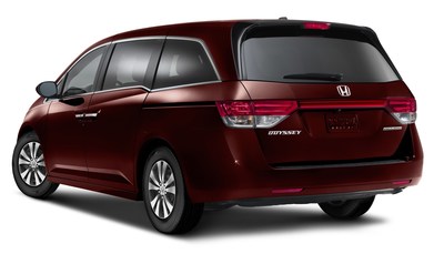 2016 Honda Odyssey Poised to Clean Up and Entertain with HondaVAC(TM) and Rear Seat Entertainment Now Applied to New Special Edition Model