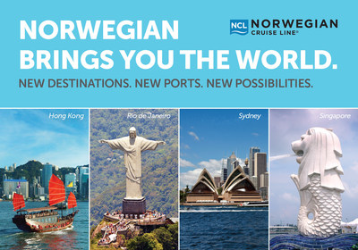 Norwegian Cruise Line announced global deployment expansion, sailing to Asia, The Gulf, India, Australia and New Zealand