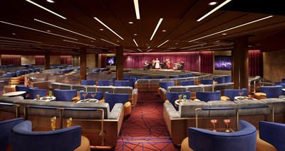 Seabourn Pulls Back The Curtain To Unveil Show Lounge On Board Seabourn Encore: The Grand Salon