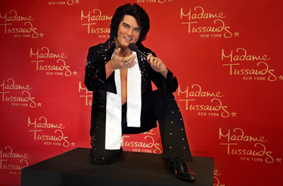 Madame Tussauds New York Welcomes Elvis Presley Wax Figure in Celebration of Elvis Week