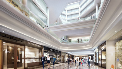 Copley Place Renovation Rendering