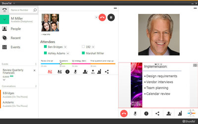 ShoreTel Connect allows businesses to seamlessly communicate and collaborate.