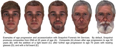 Snapshot Enhanced Forensic Art Composite