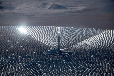 SolarReserve's Crescent Dunes Solar Energy Plant, U.S.A.
