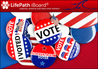The new LifePath iBoard app, which can be downloaded free from the Apple and Google Stores, has a Public Publishing feature that allows Presidential Candidates to personally connect with voters and donors in an easy, cost effective manner.