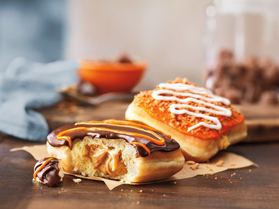Sweet Fall Harvest for Donut Lovers: Dunkin' Donuts Introduces New REESE'S Peanut Butter Squares and Pumpkin Cheesecake Squares