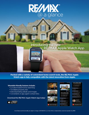 RE/MAX introduces Apple Watch App