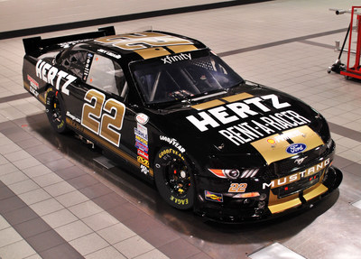 Team Penske and Hertz announce a special paint scheme for Darlington race, an ode to the famed "Rent-A-Racer" program from the 1960s.