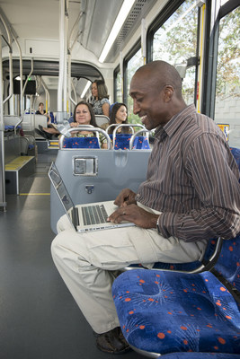 VIA Metropolitan Transit in San Antonio is the first large public transportation provider in the nation to offer its riders complimentary, systemwide 4G LTE WiFi service.