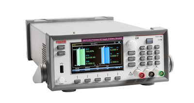 Unlike existing sources and power supplies that can only simulate a battery under one specific condition, the new Keithley 2281S battery simulator from Tektronix, offers the industry's first emulation of battery performance from full charge to total discharge using a battery model that includes state of charge, amp-hour capacity, equivalent series resistance, and open circuit voltage.