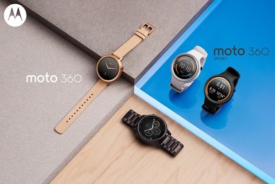 The New Moto 360 Collection: Giving you more choice with the watch that makes time for you.