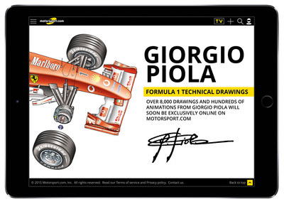 Motorsport.com Today Announced It Has Acquired World-famous F1 illustrator Giorgio Piola's F1 Technical Archive. Piola joins editorial team exclusively in 2016 as F1 Technical Expert.