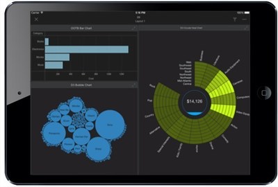 MicroStrategy 10.1: D3 Visualizations on MicroStrategy Mobile