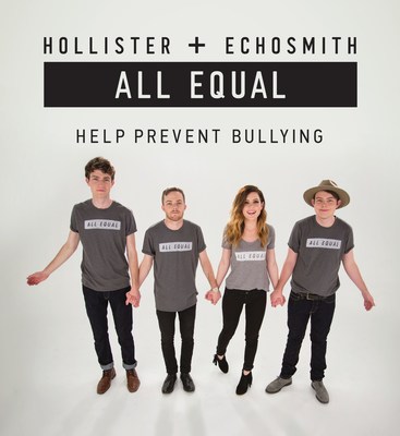 Hollister and Echosmith partner for All Equal, an anti-bullying campaign